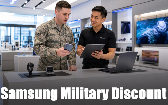 samsung military discount